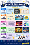 Events For First Week Back!