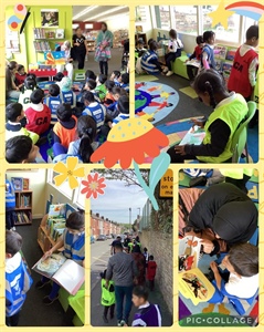 Reception Library Visit