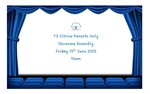 📢📢 Y3 Citrine Showcase Assembly 📢📢