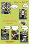 🌈🐾 **Rainbow Talk at Animal Club Visit!** 🐾🌈