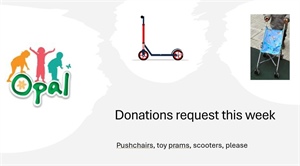 🌟🏃‍♀️🏃 OPAL Playtime Donations Alert! 🏃🏃‍♀️🌟