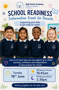 🌟 School Readiness Workshop - Nursery Parents! 16th June🌟