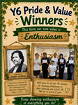Roll Call - See Our Y6 Award Winners This Week............