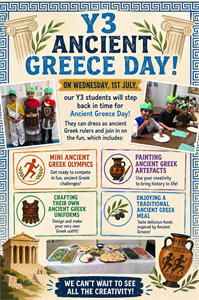 Y3 Ancient Greece Day