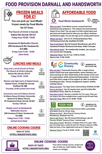 Food Provision Darnall & Handsworth